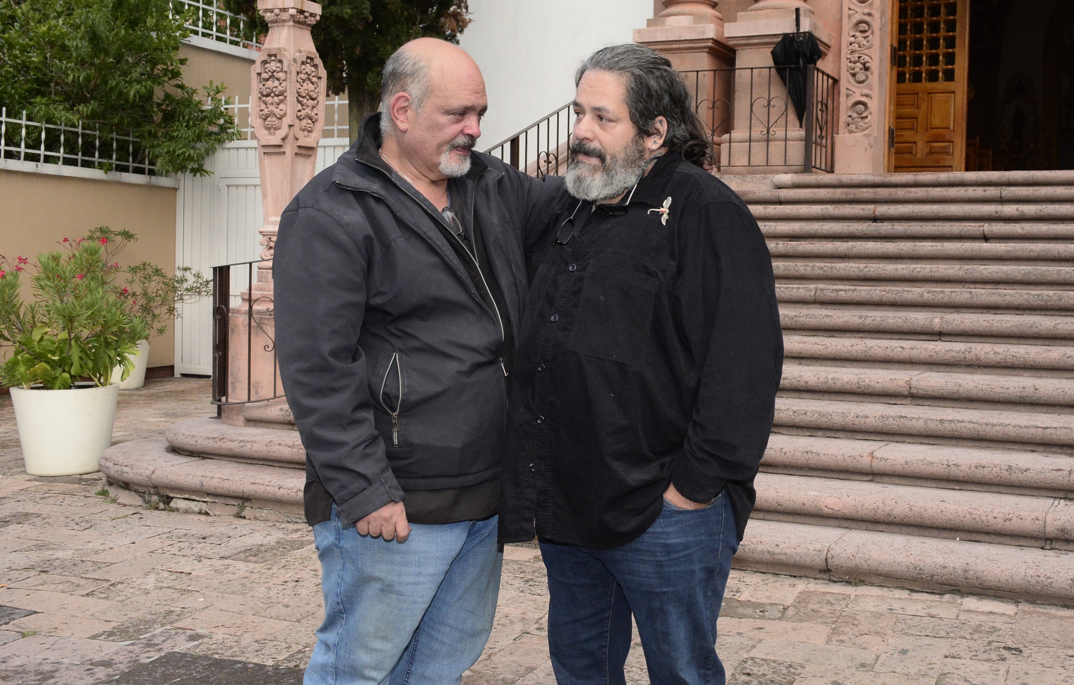 Jorge Levy y Patricio Levy, hijos de Talina Fernández