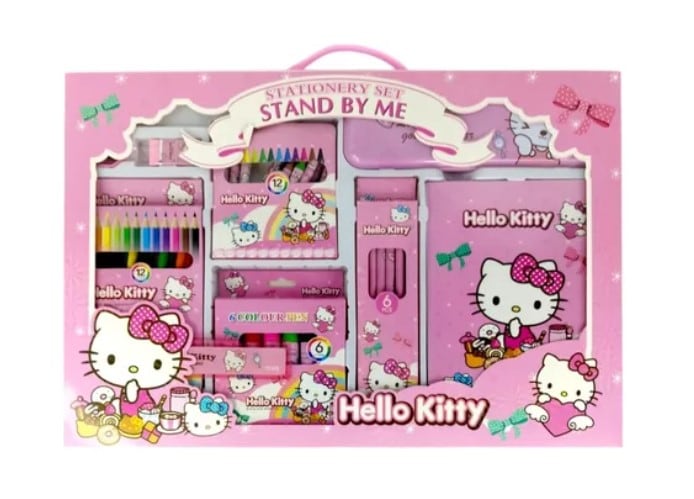 Set de útiles escolares Hello Kitty