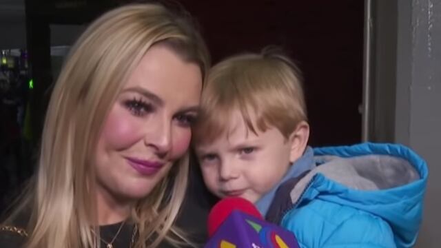 Marjorie de Sousa acude con su hijo Matías a Disney On Ice 2020
