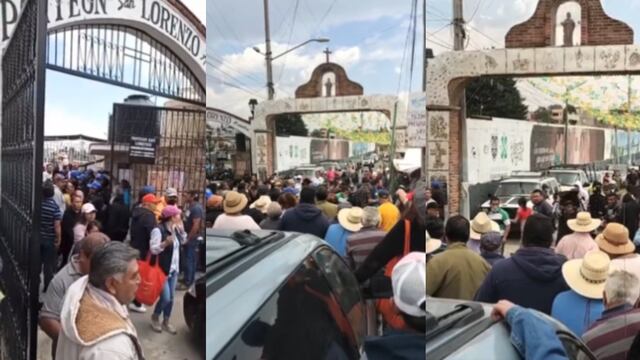 Riña en panteón San Lorenzo Acopilco