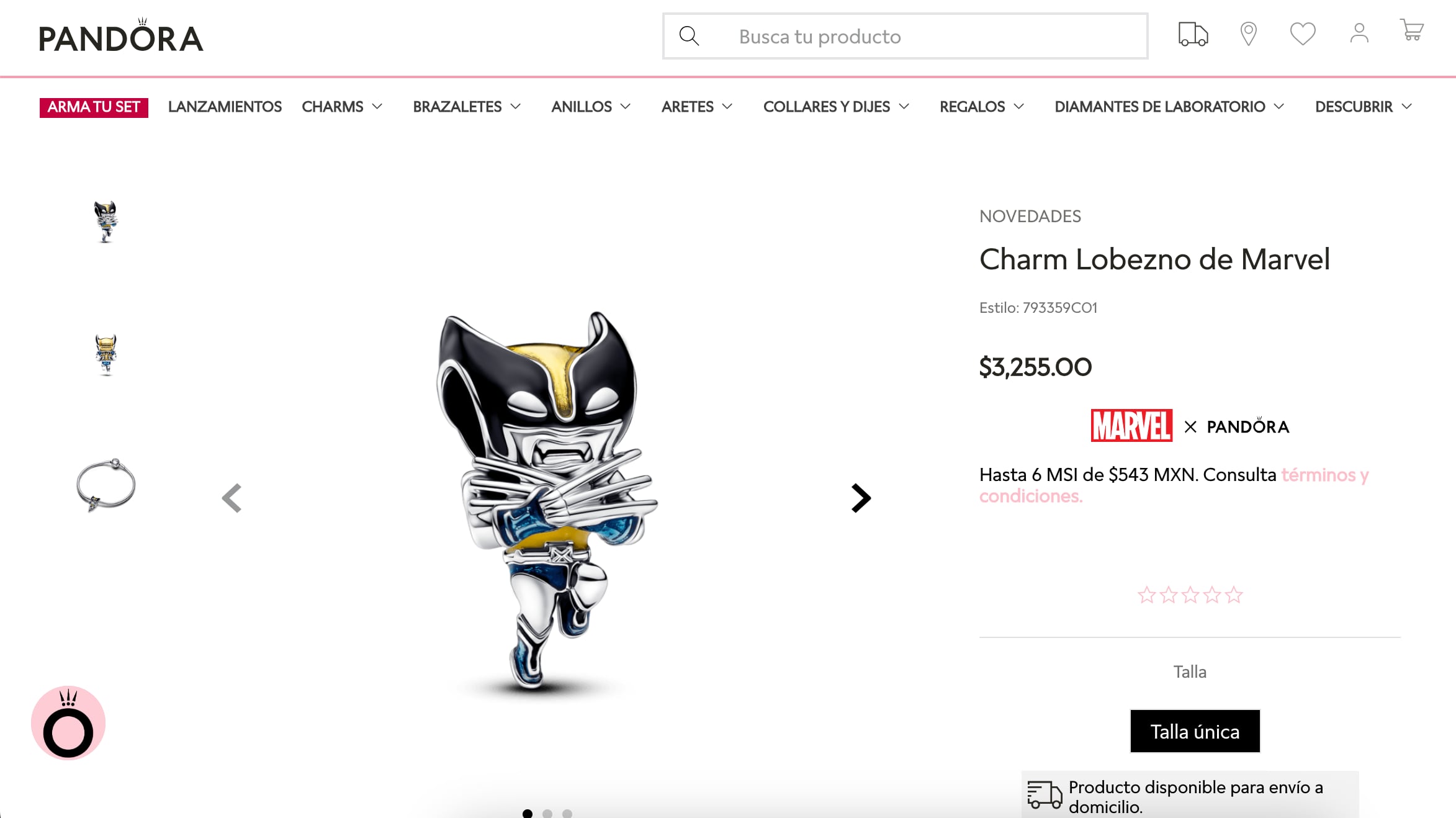 Los charms de Pandora de Deadpool y Wolverine