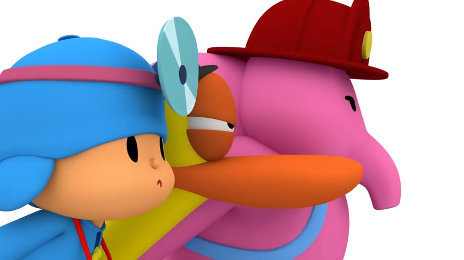 Pocoyó por el Día Internacional de los Bomberos