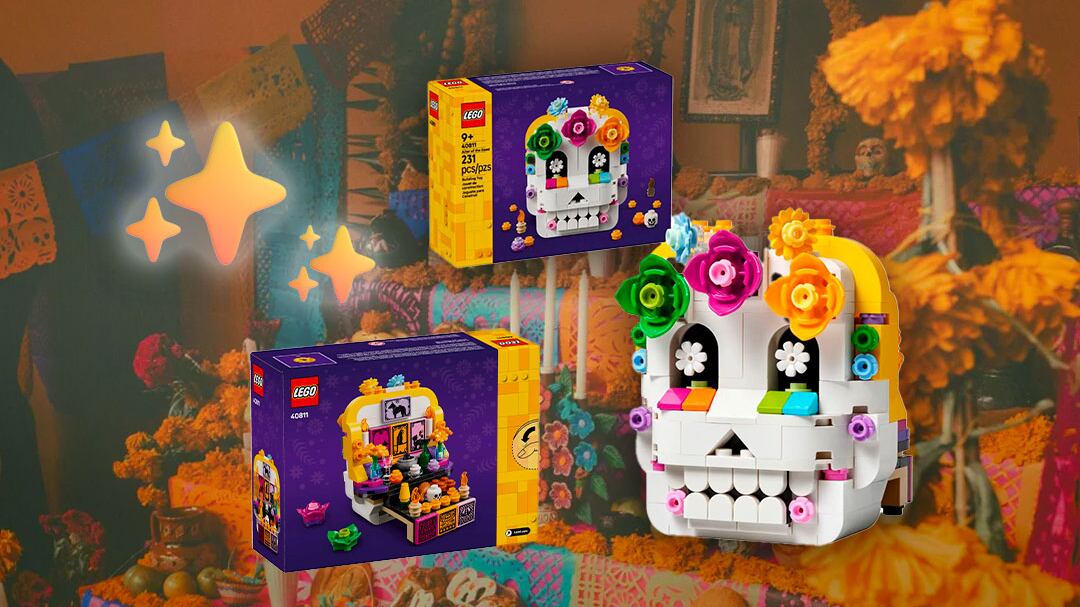Altar de muertos de LEGO: Precio del coleccionable doble de calaverita y ofrenda de Día de Muertos