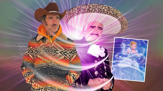 Alejandro Fernández ya se ve igualito a Vicente Fernández