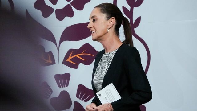 Claudia Sheinbaum, presidenta de México, encabezó la conferencia “Mañanera del Pueblo” desde Palacio Nacional.