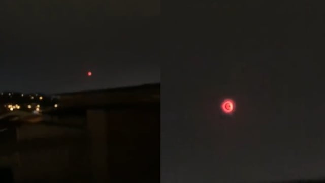 OVNIs captados en video sobre Ecuador