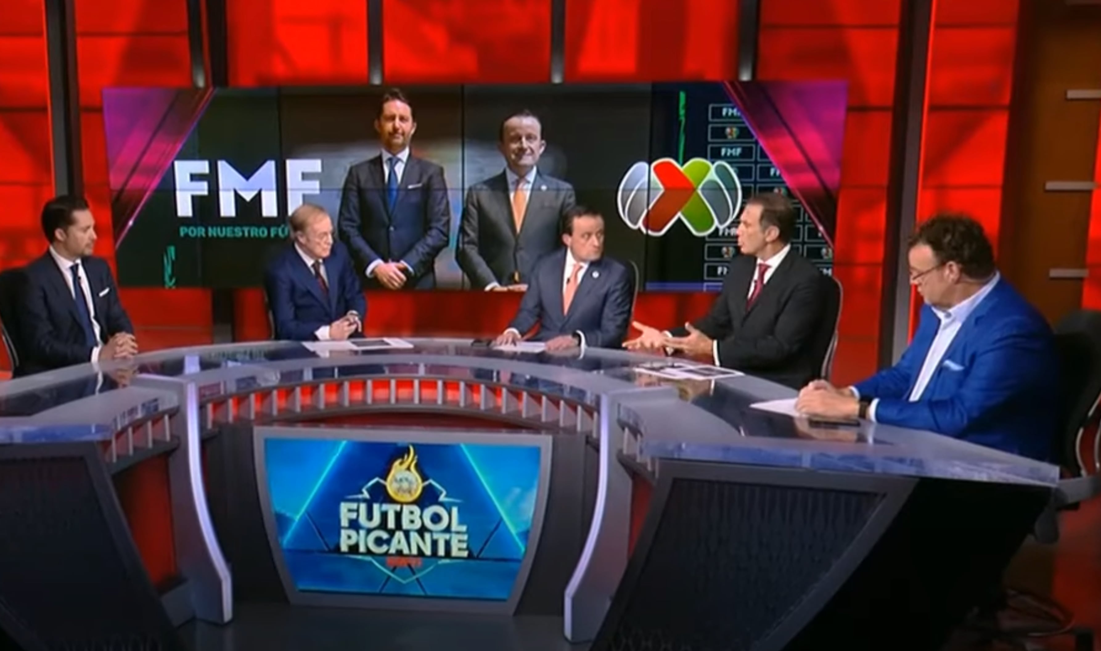 José Ramón Ferández y David Faitelson en ESPN