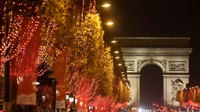 Decoración navideña en París