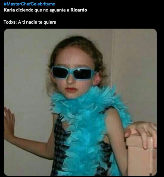 Memes de Karla Sofía en MasterChef Celebrity.