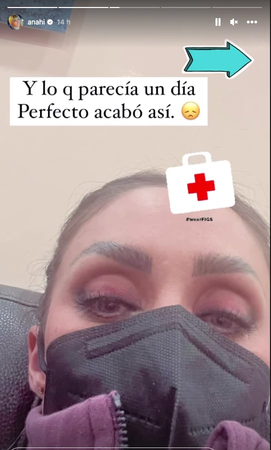 Anahí tuvo un fatal incidente que le perforó el tímpano “No oigo nada”