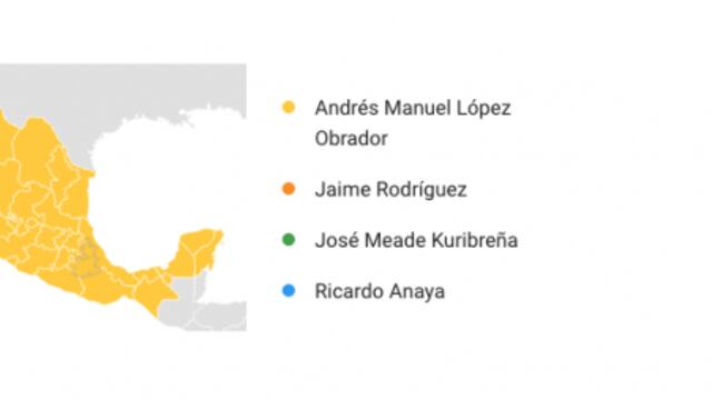 Google estrena el sitio “Búsquedas sobre las elecciones en México”