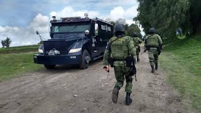 Agreden a elementos de la Guardia Nacional en Puebla.