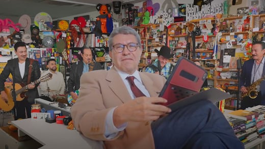Ricardo Monreal recomienda el Tiny Desk de Los Tigres del Norte por su homenaje a los migrantes