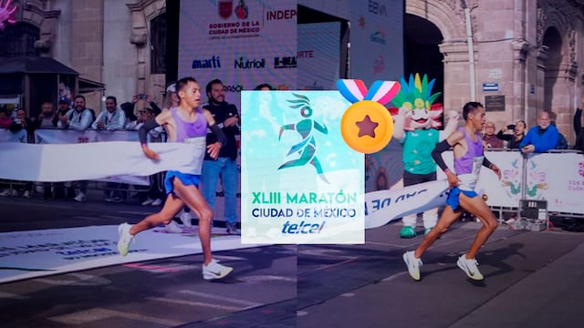 Cristhian Pacheco gana el Maratón CDMX 2026 en la rama varonil