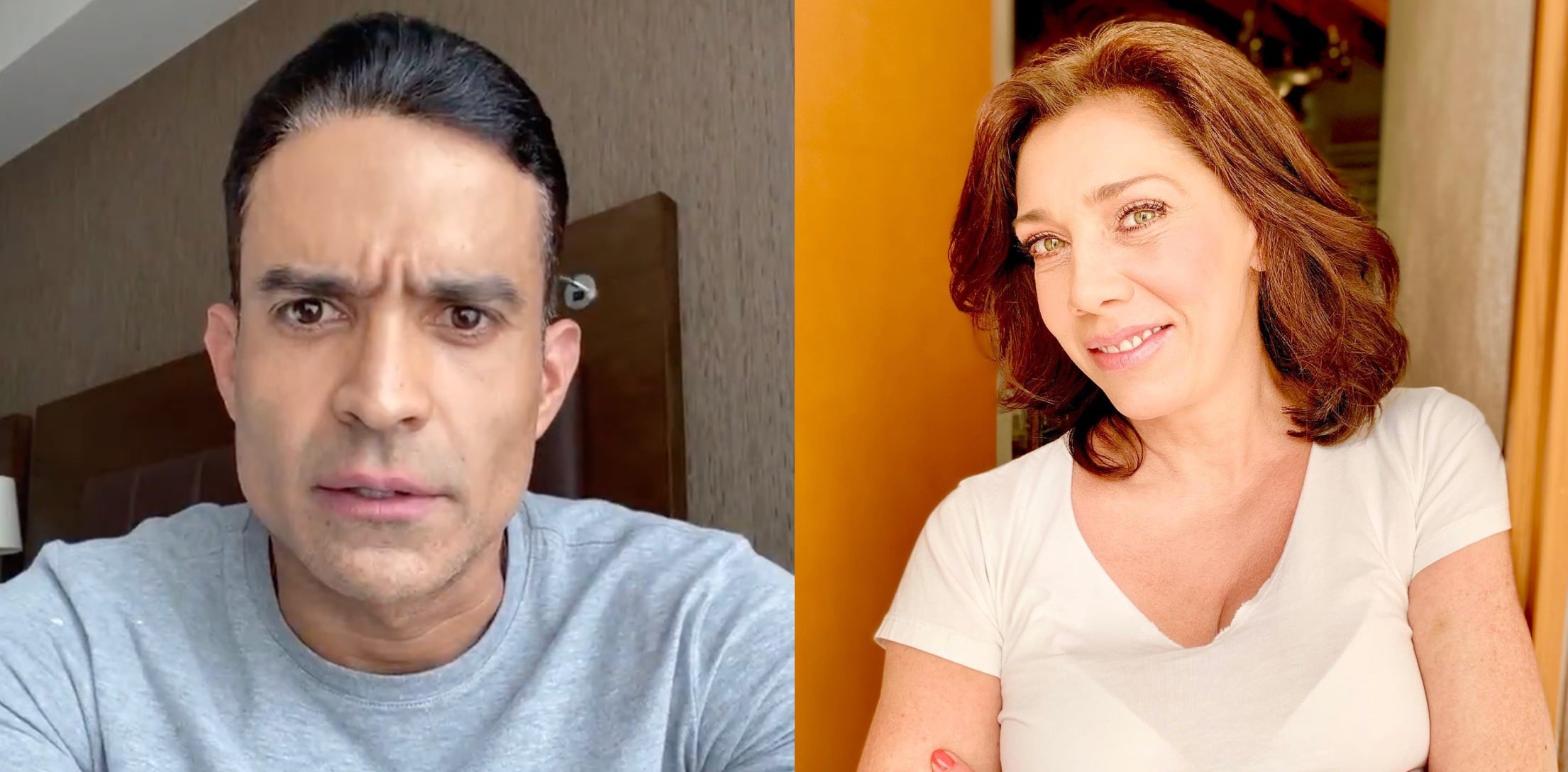 Juan Vidal y Cynthia Klitbo