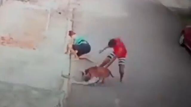 El joven y el niño fueron atentidos por varias lesiones