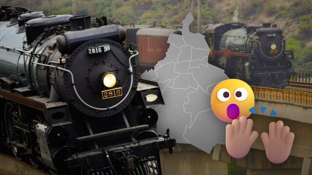 Locomotora La Emperatriz en la CDMX