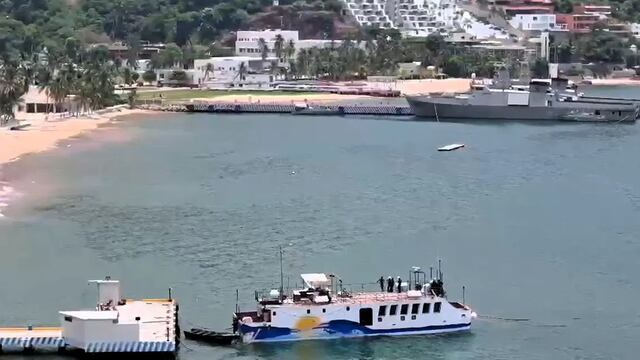 Dan banderazo al Marinabús Acapulco.