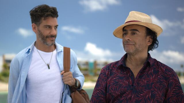 Erick Elías y Adal Ramones en la película de Netflix: 'Cuarentones'