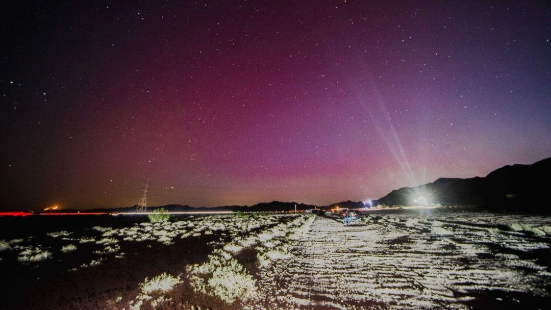 Las impresionantes fotos que dejaron las Auroras Boreales México