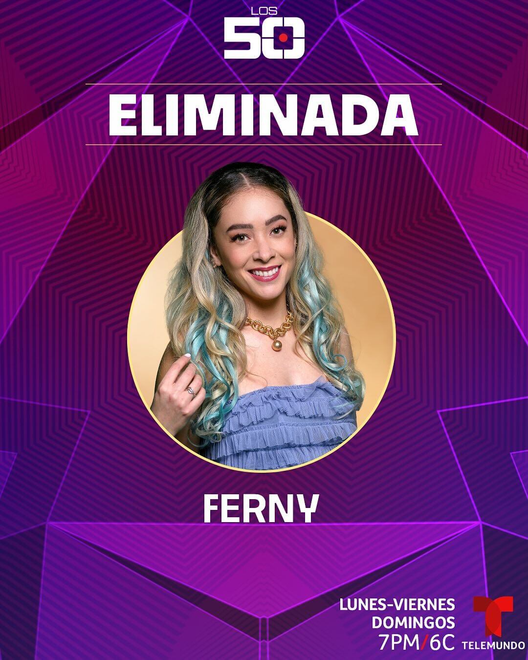 Eliminada Los 50 de Telemundo