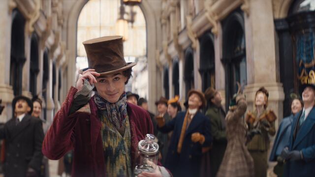 Así se ve Timothée Chalamet en Wonka que revela su fecha de estreno con su primer tráiler