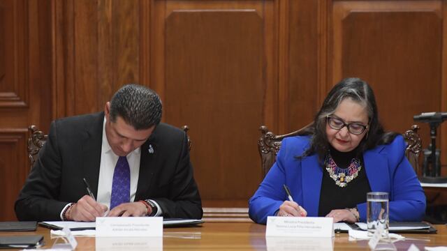 Norma Piña firmó convenio con el INAI que AMLO quiere desaparecer