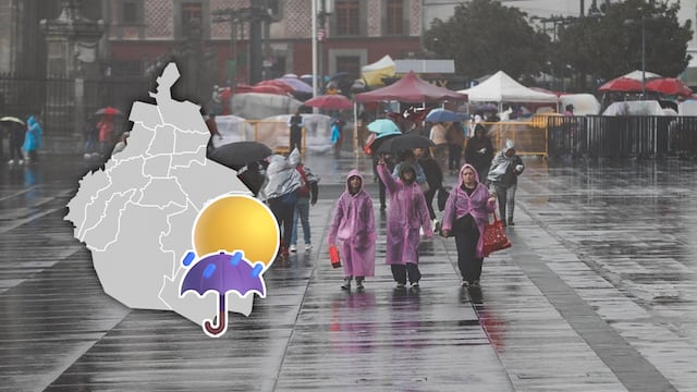 Activan alerta amarilla por lluvias en 11 alcaldías de CDMX