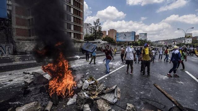 Protestas de este lunes 10 de abril