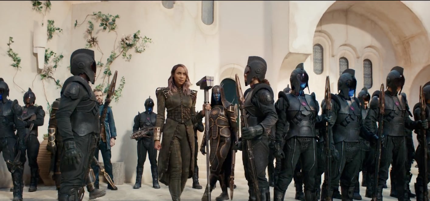 Dan primer vistazo del personaje de Zawe Ashton, pareja de Tom Hiddleston, en The Marvels