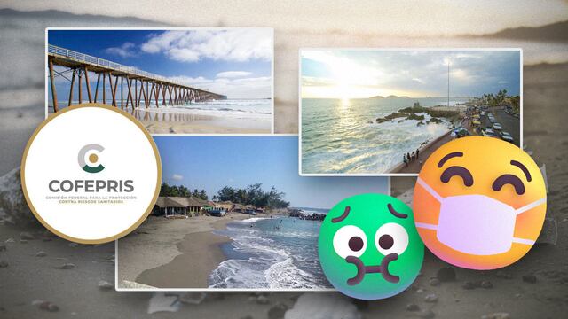 Playas contaminadas en México 2023