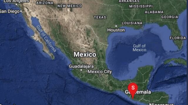 Sismo de 5.2 sacude Chiapas; tuvo epicentro en Guatemala