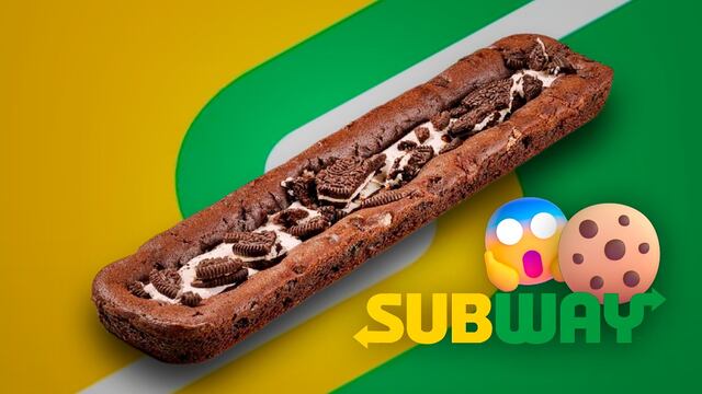 Subway lanza una galleta Oreo de 30 centímetros