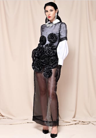 Vestido diseñado por Juan Jose Palafox