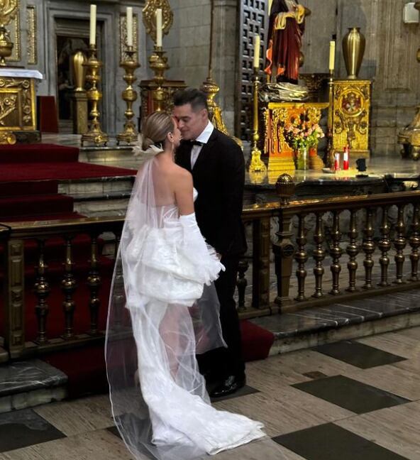 Carmen Muñoz y Juan Angel Esparza se casan tras 20 años de unión libre