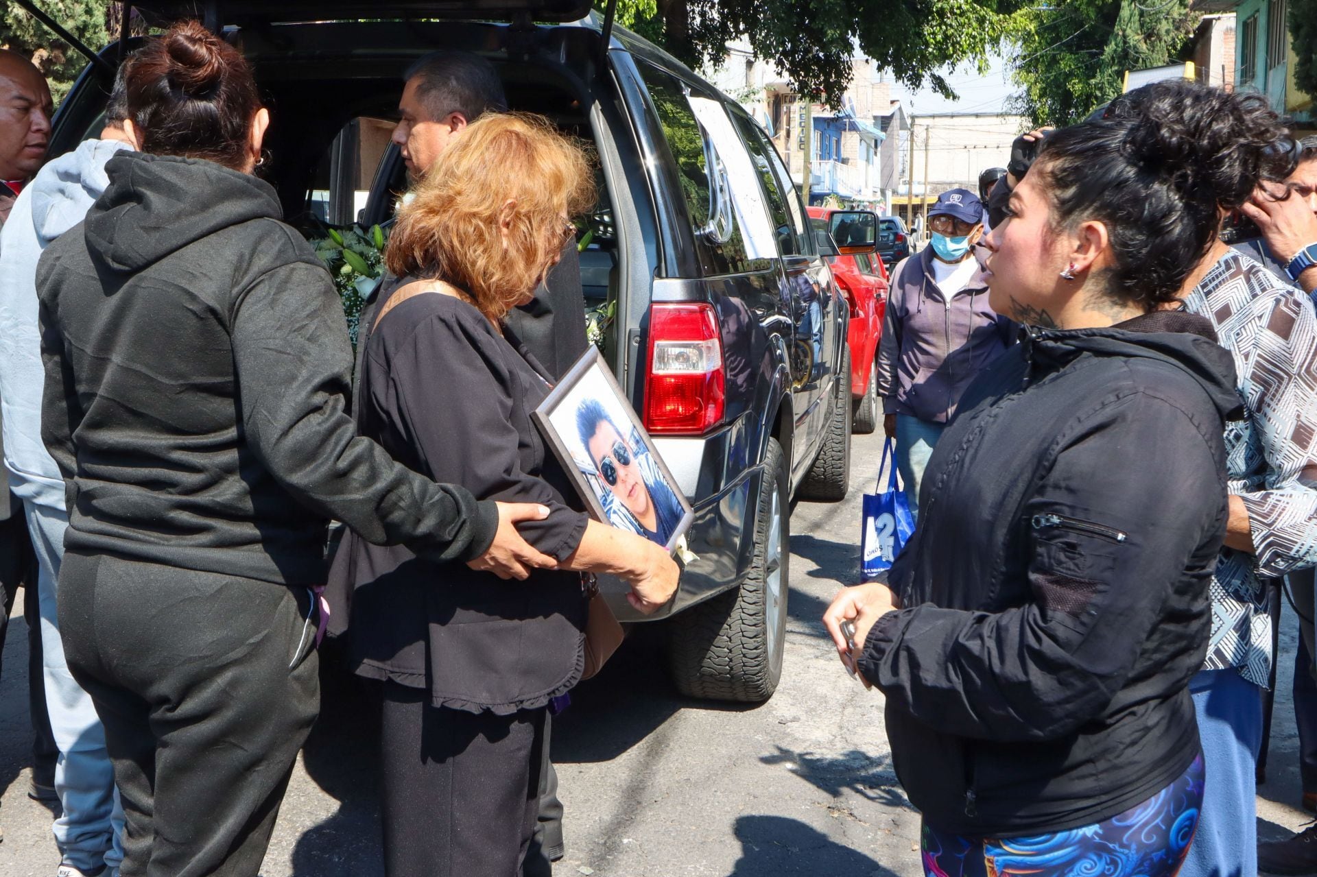Sepultan a motociclista atropellado en Iztapalapa