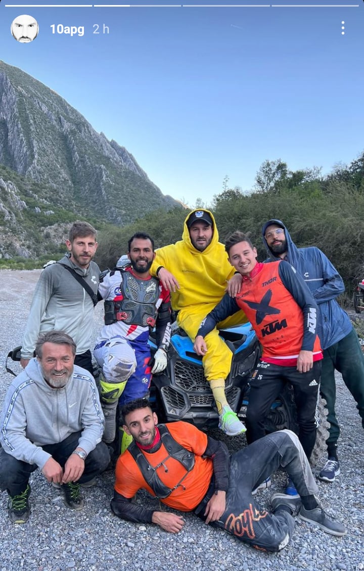 André-Pierre Gignac, Florian Thauvin y otros amigos