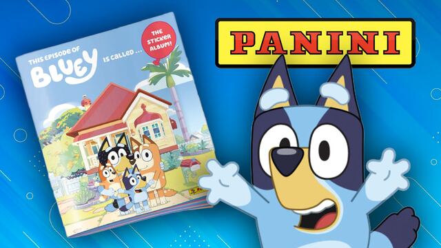Álbum de estampas Bluey de Panini