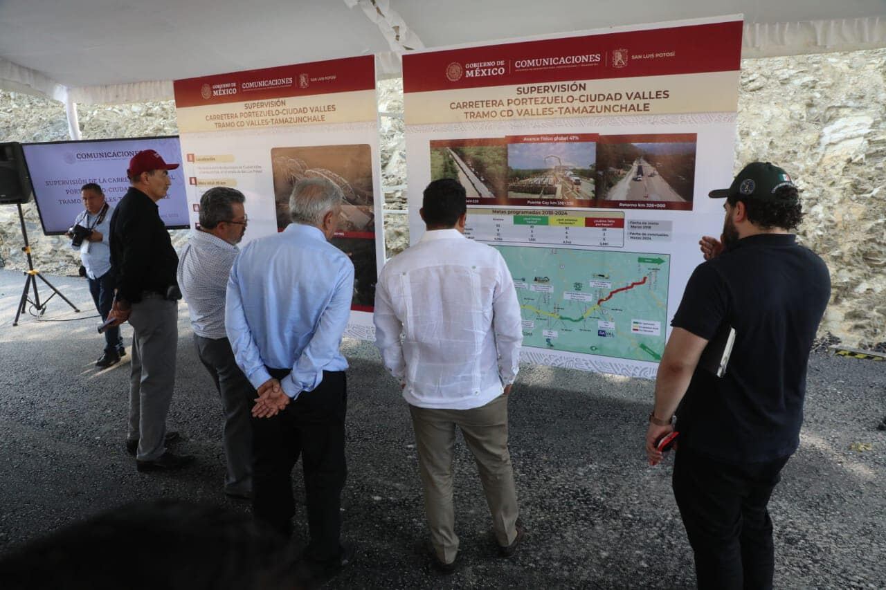 AMLO visitó la Huasteca Potosina en San Luis Potosí el viernes 9 de junio