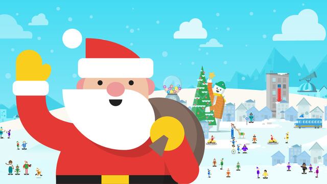 Santa Tracker te dice dónde está Santa Claus