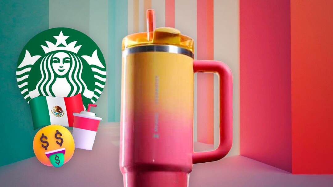 Termo Stanley bicolor en Starbucks: Precio y fecha de lanzamiento en México