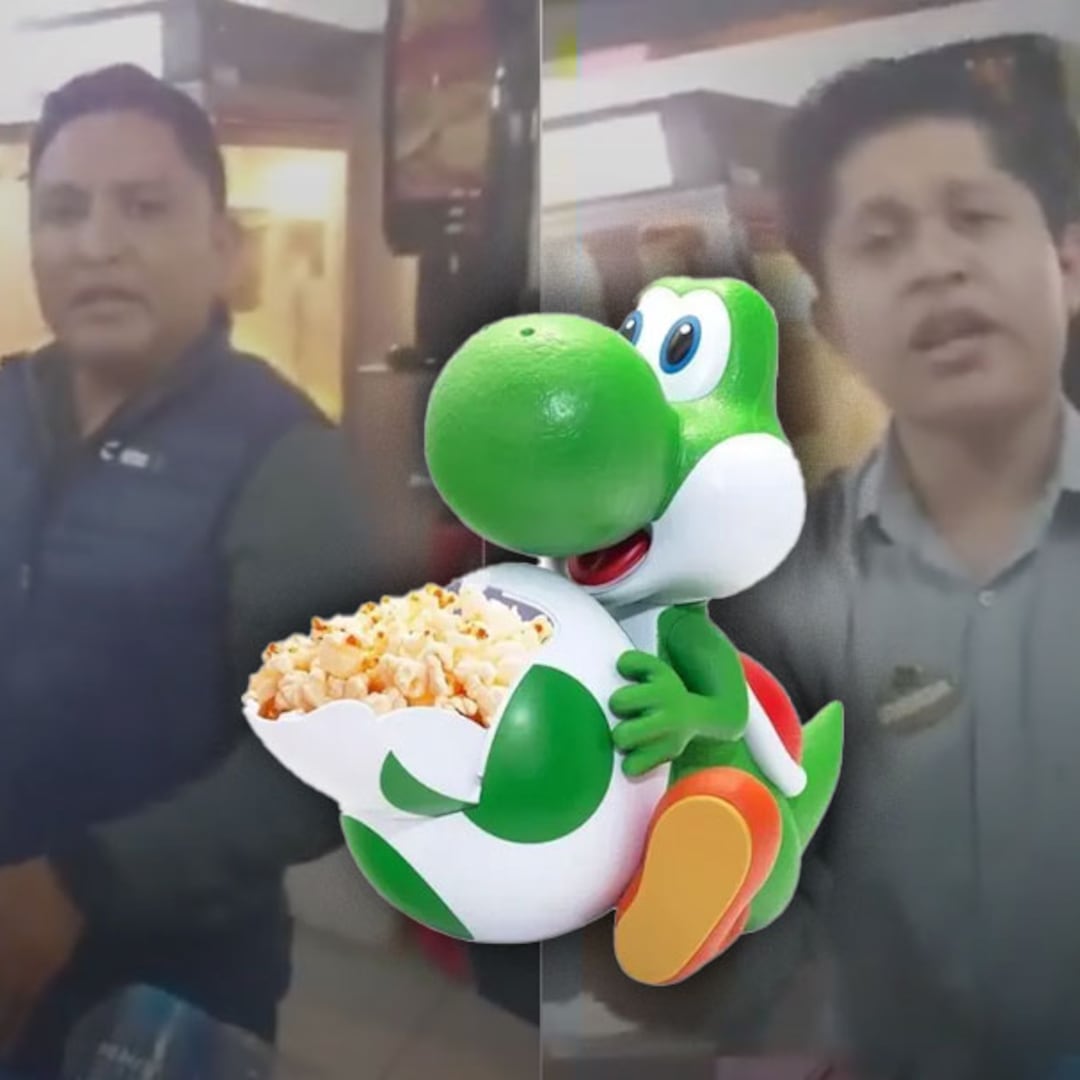 Lord Palomera desata polémica en Cinépolis por coleccionable de Yoshi