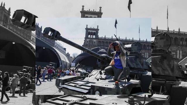 Exposición “Fuerzas armadas y su pasión por servir a México” de marzo de 2014.