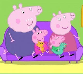Dibujos de los abuelos de Peppa Pig