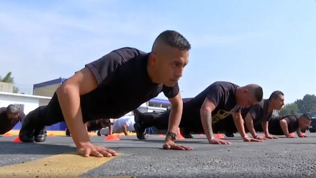 Oficiales de CDMX bajan de peso gracias al programa "Policía saludable”