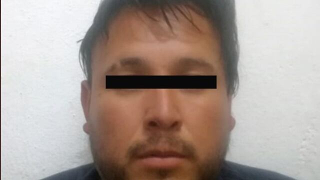 El sujeto fue llevado al Penal Neza Bordo.