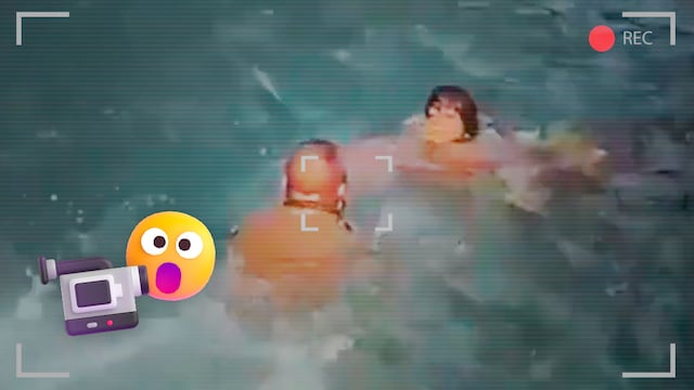 Marino rescata bailarina en muelle de Acapulco