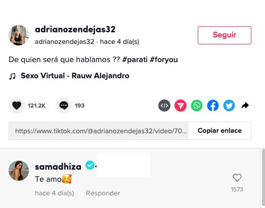Samadhi Zendejas la última vez activa en redes sociales tras Debanhi Escobar.