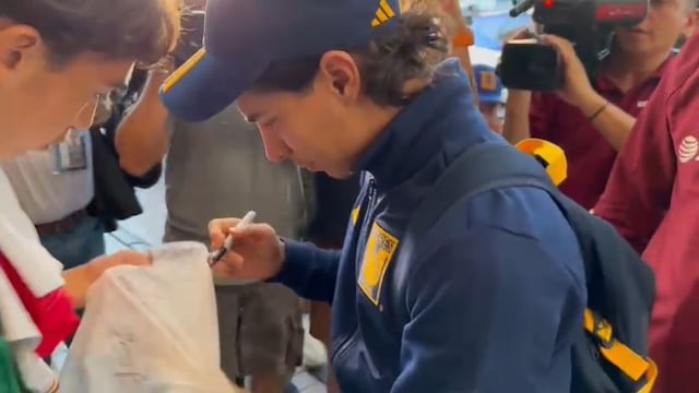 Diego Lainez llegó a la Selección Mexicana para disputar la Copa Oro 2023.