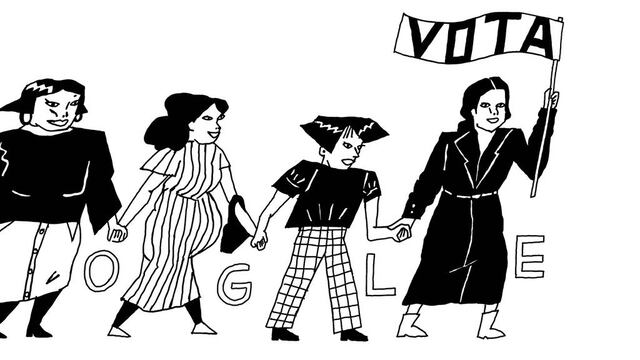 ¿Quién fue Elena Caffarena, la feminista celebrada con el doodle de Google?